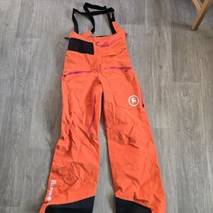 Gore-Tex Women's Orange Jumpsuit with Black Accents